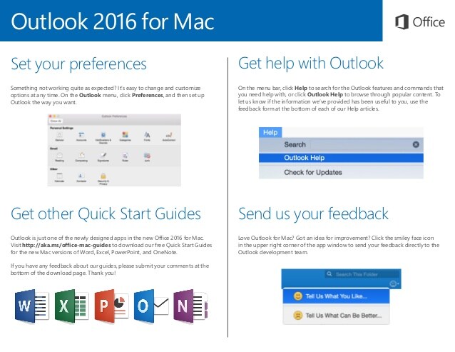 excel 2016 for mac quick start guide
